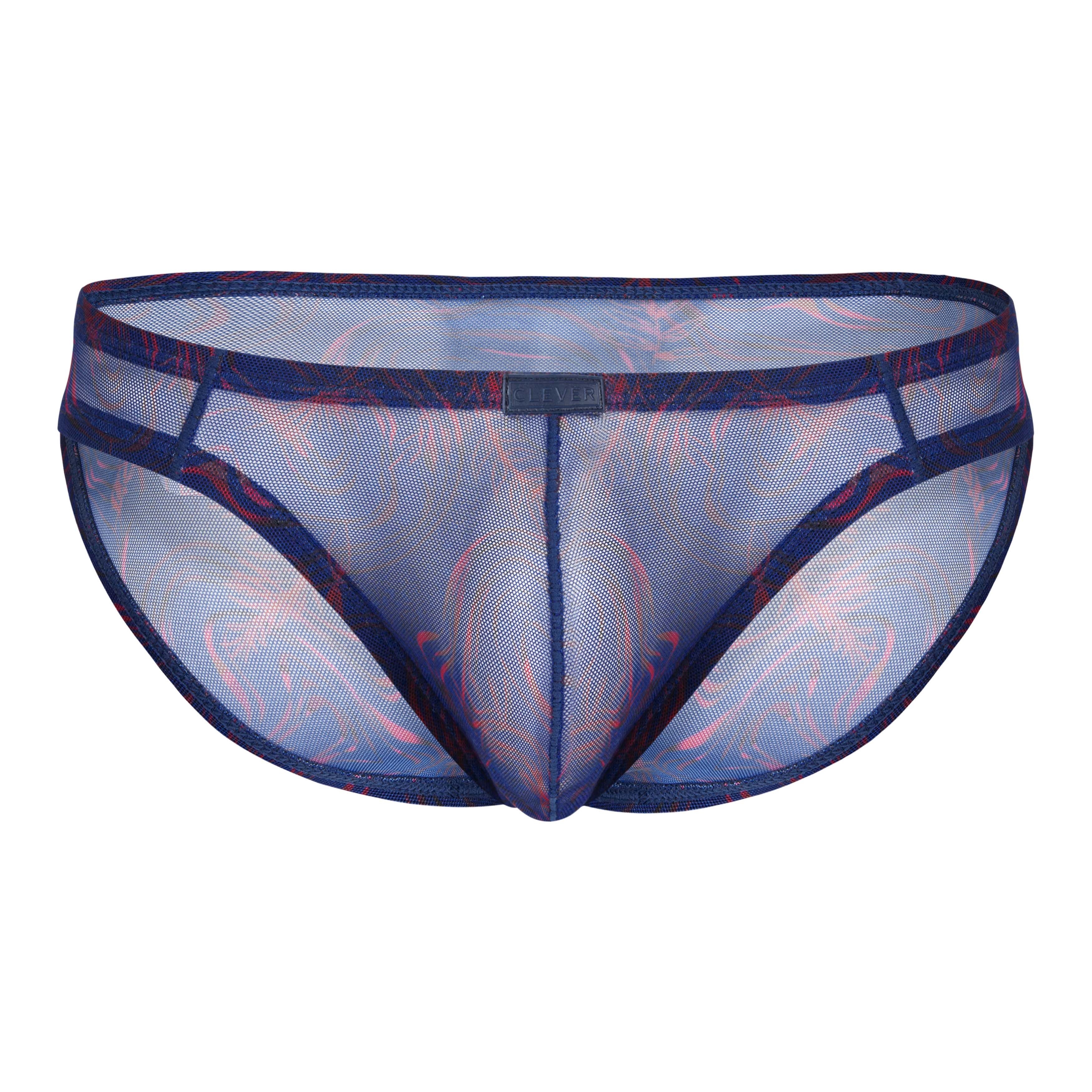 PRINTED TRANSPARENT LATINO CALYPSO BRIEFS
