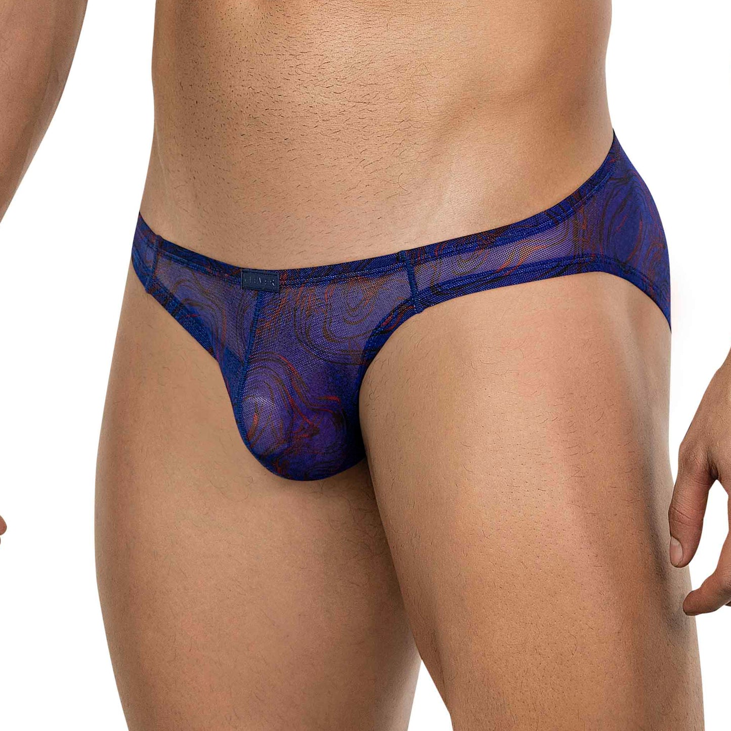 BRIEF LATINO CALIPSO TRANSPARENTE ESTAMPADO