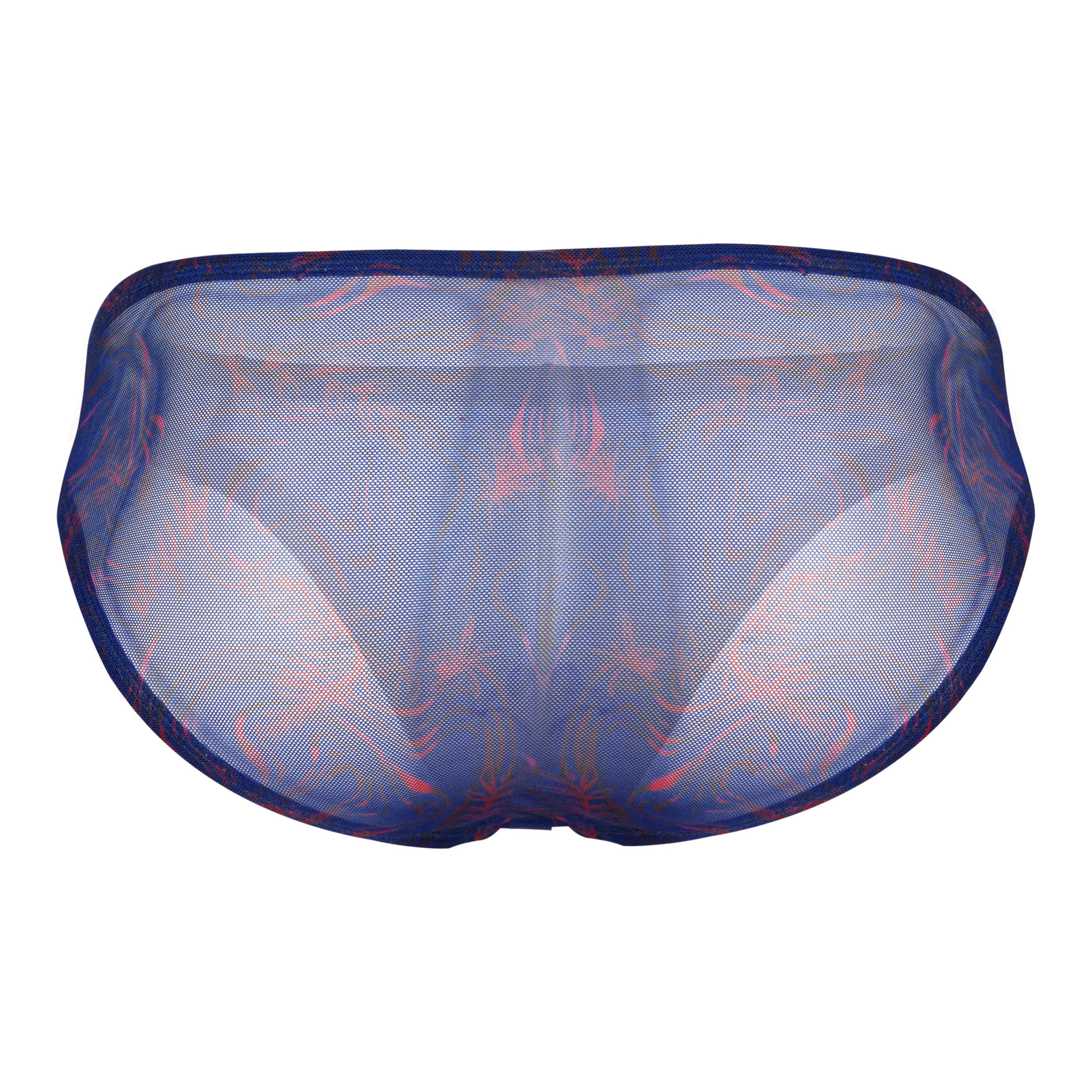 PRINTED TRANSPARENT LATINO CALYPSO BRIEFS