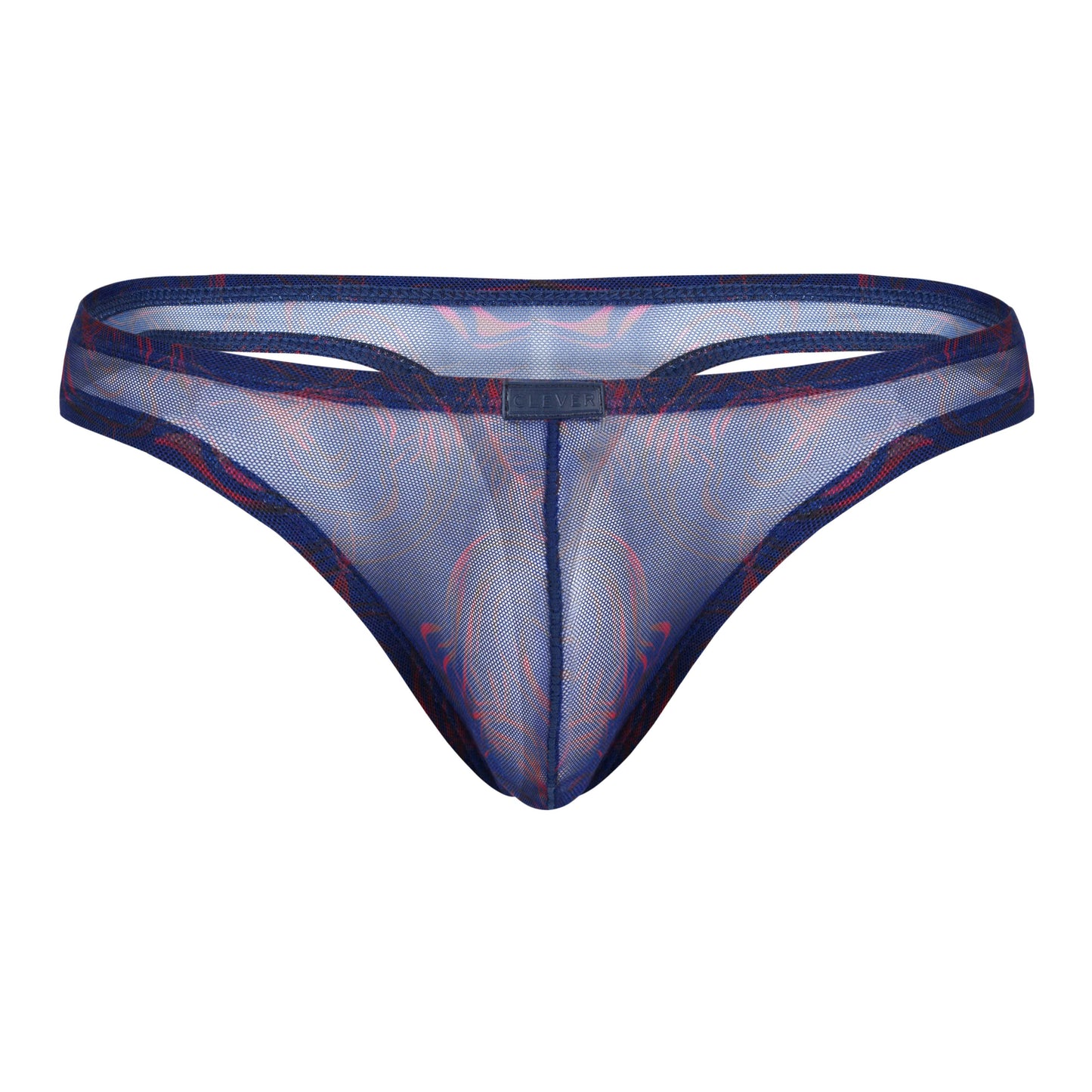 TANGA CALIPSO TRANSPARENTE AZUL