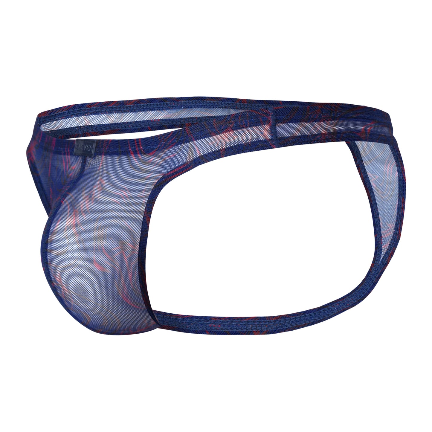 TANGA CALIPSO TRANSPARENTE AZUL