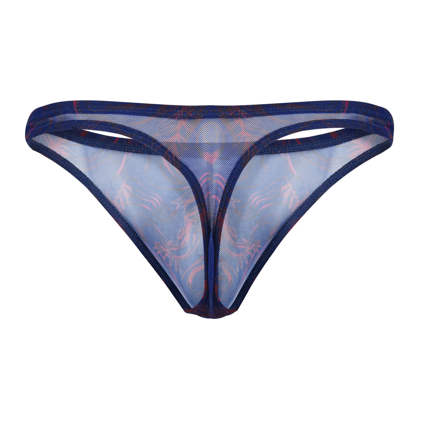 TANGA CALIPSO TRANSPARENTE AZUL