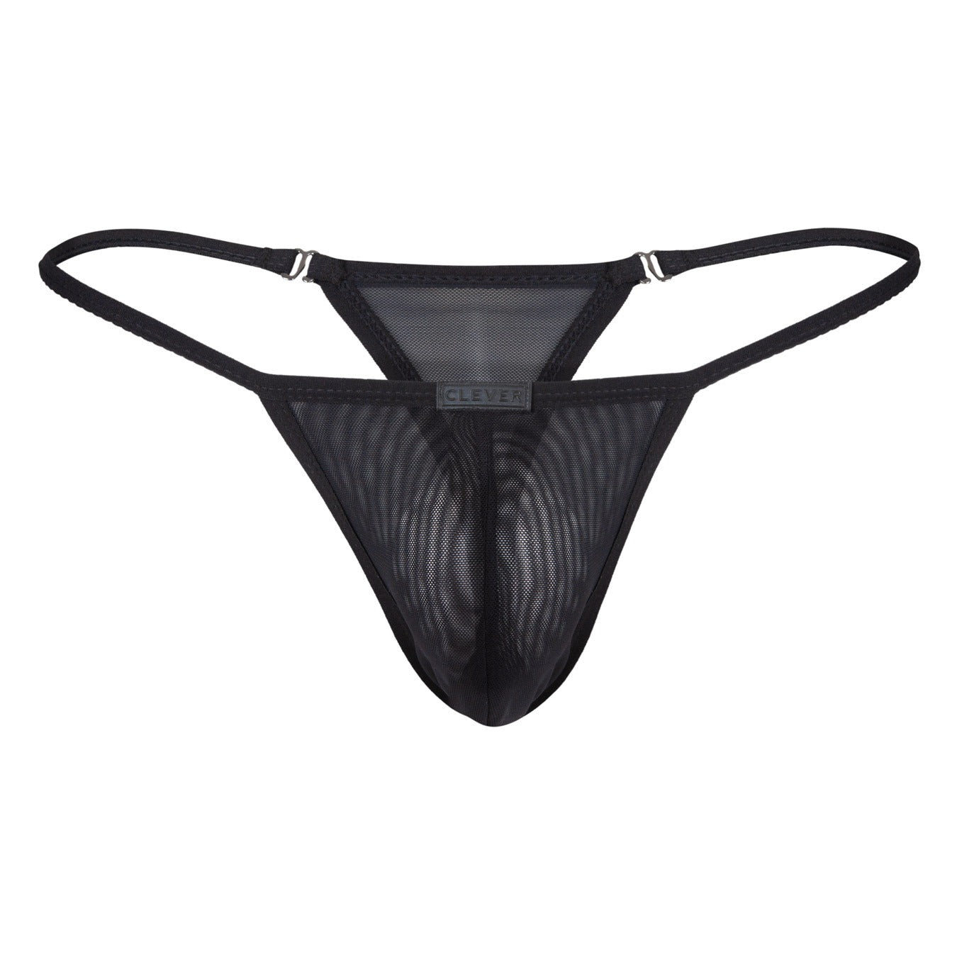 TANGA EOS TRANSPARENTE NEGRO