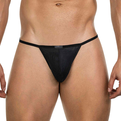 TANGA EOS TRANSPARENTE NEGRO