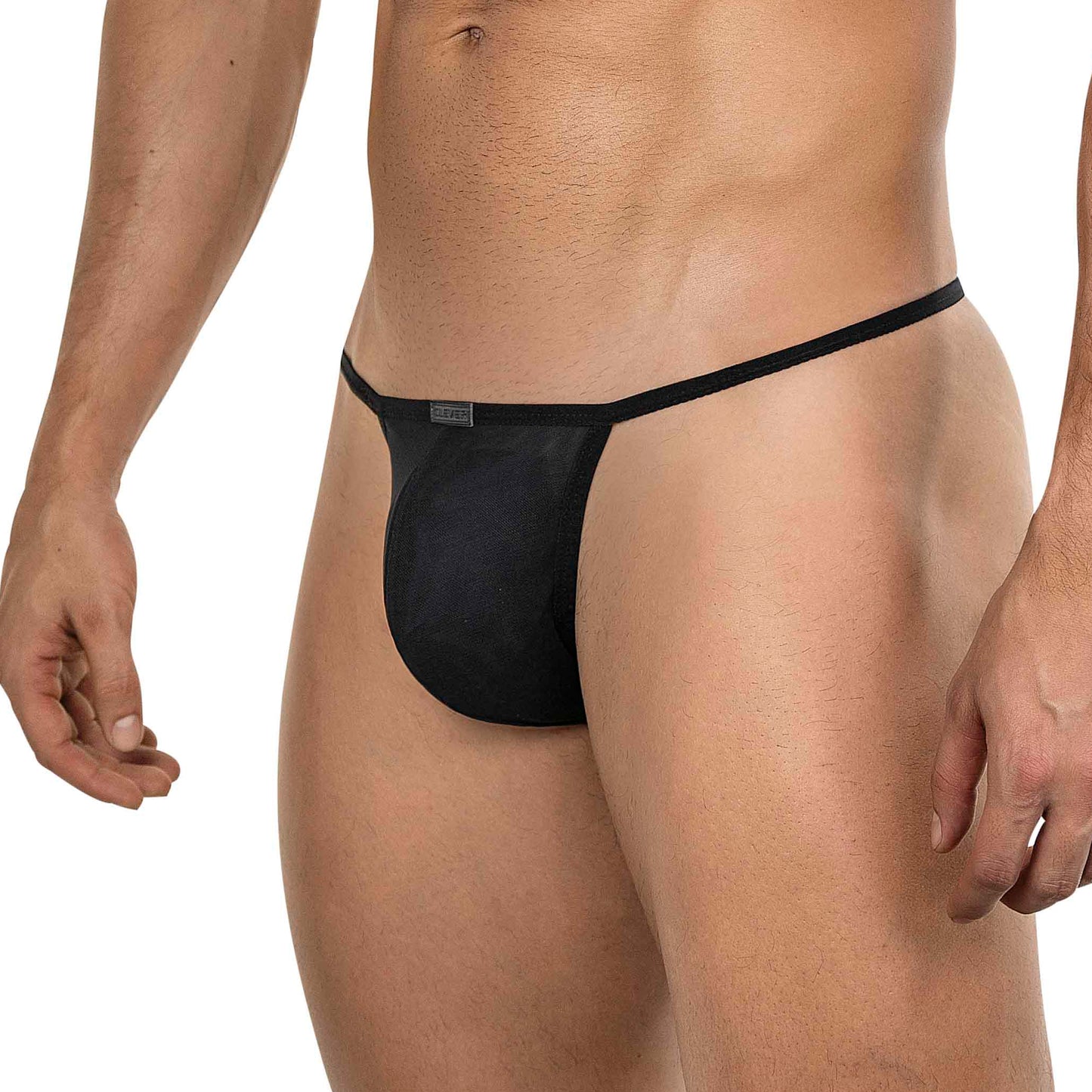 TANGA EOS TRANSPARENTE NEGRO