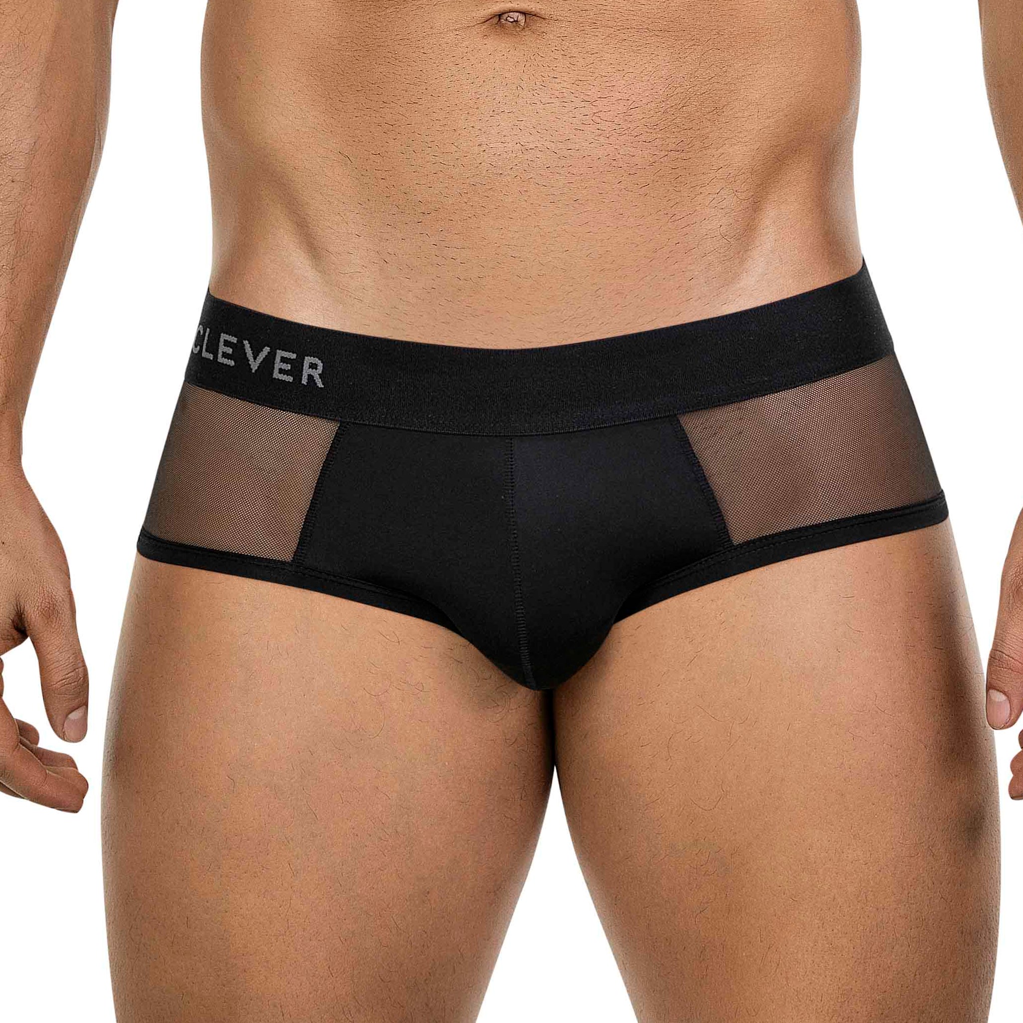 BRIEF TANATÓS PIPING NEGRO