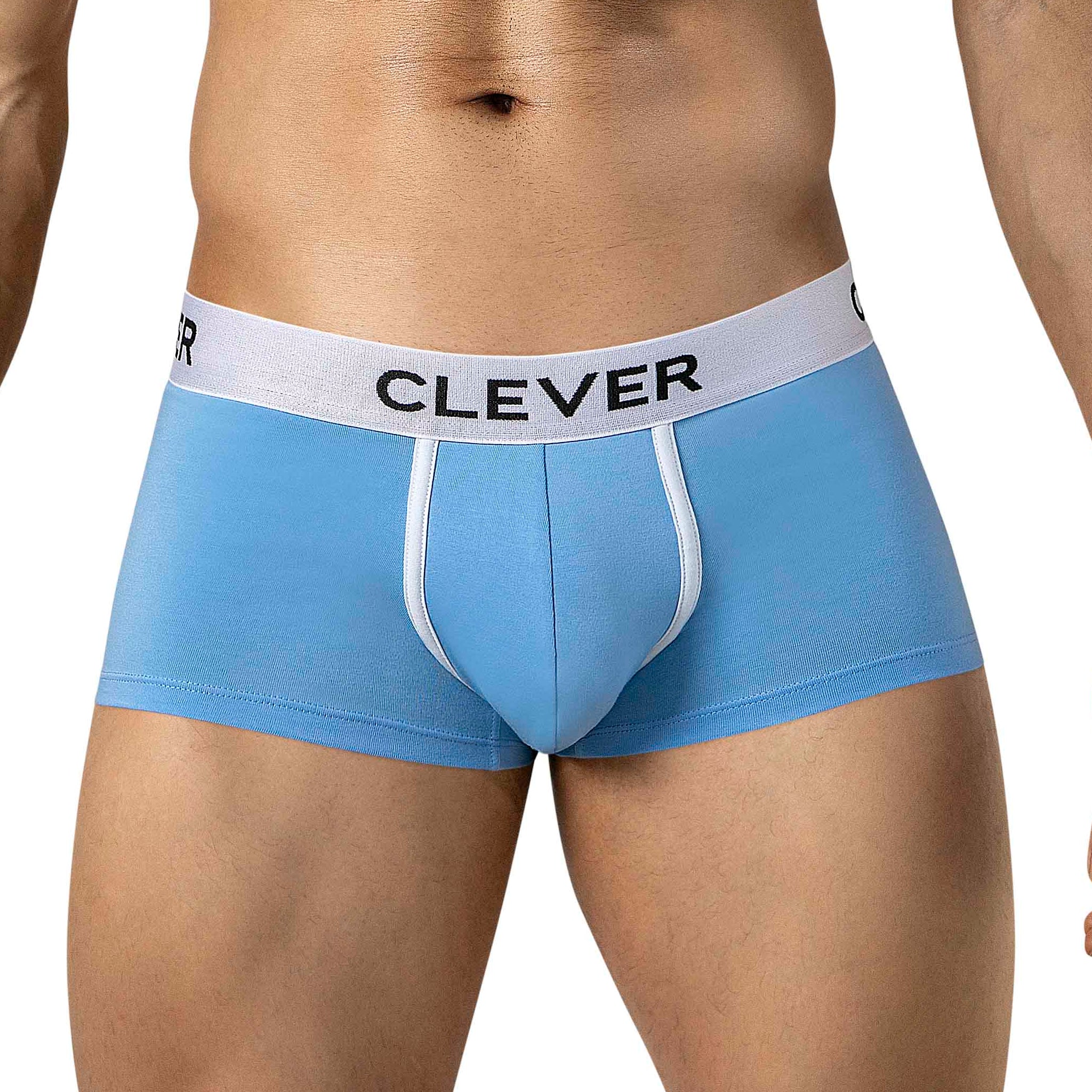 BOXER LATINO AQUILES AZUL CLARO