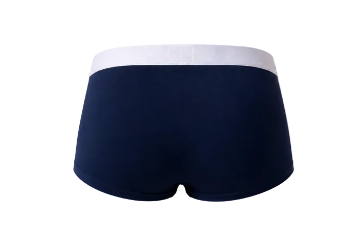 BOXER LATINO AQUILES AZUL OSCURO