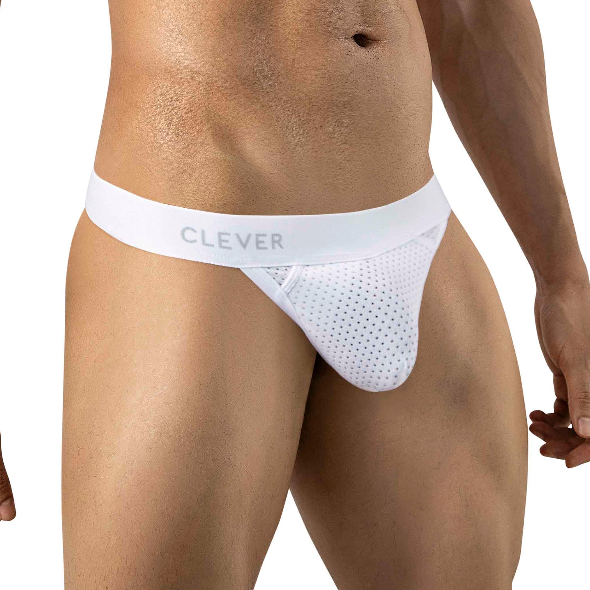 TANGA ULISES PERFORADA BLANCO