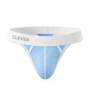 TANGA ULISES PERFORADA AZUL CLARO