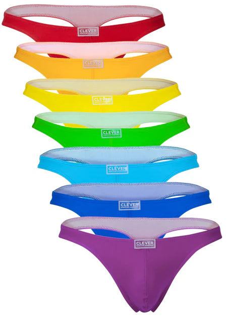7-PACK TANGA MULTICOLOR