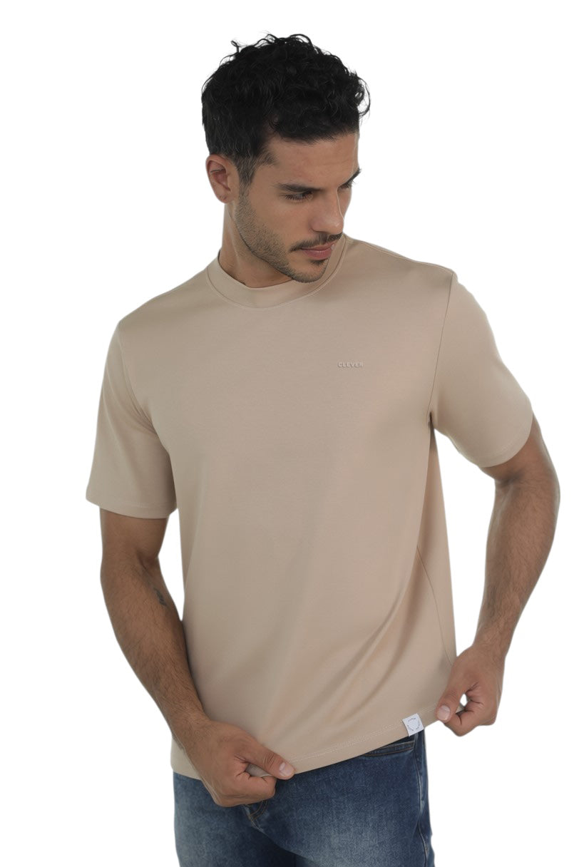 BASIC OVERSIZED T-SHIRT BROWN