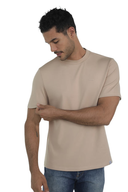 CAMISETA OVERSIZE BASICA CAFE