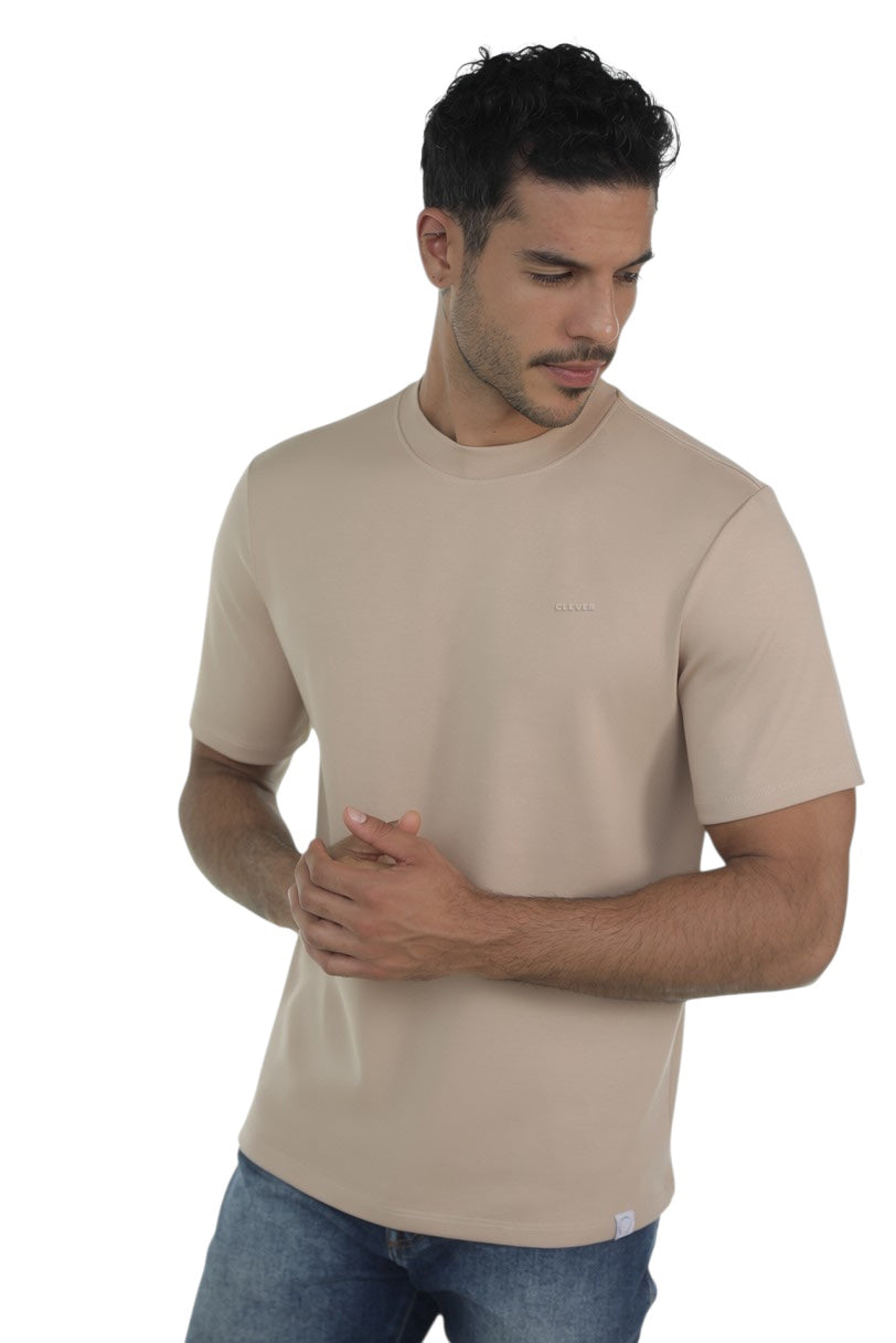 BASIC OVERSIZED T-SHIRT BROWN