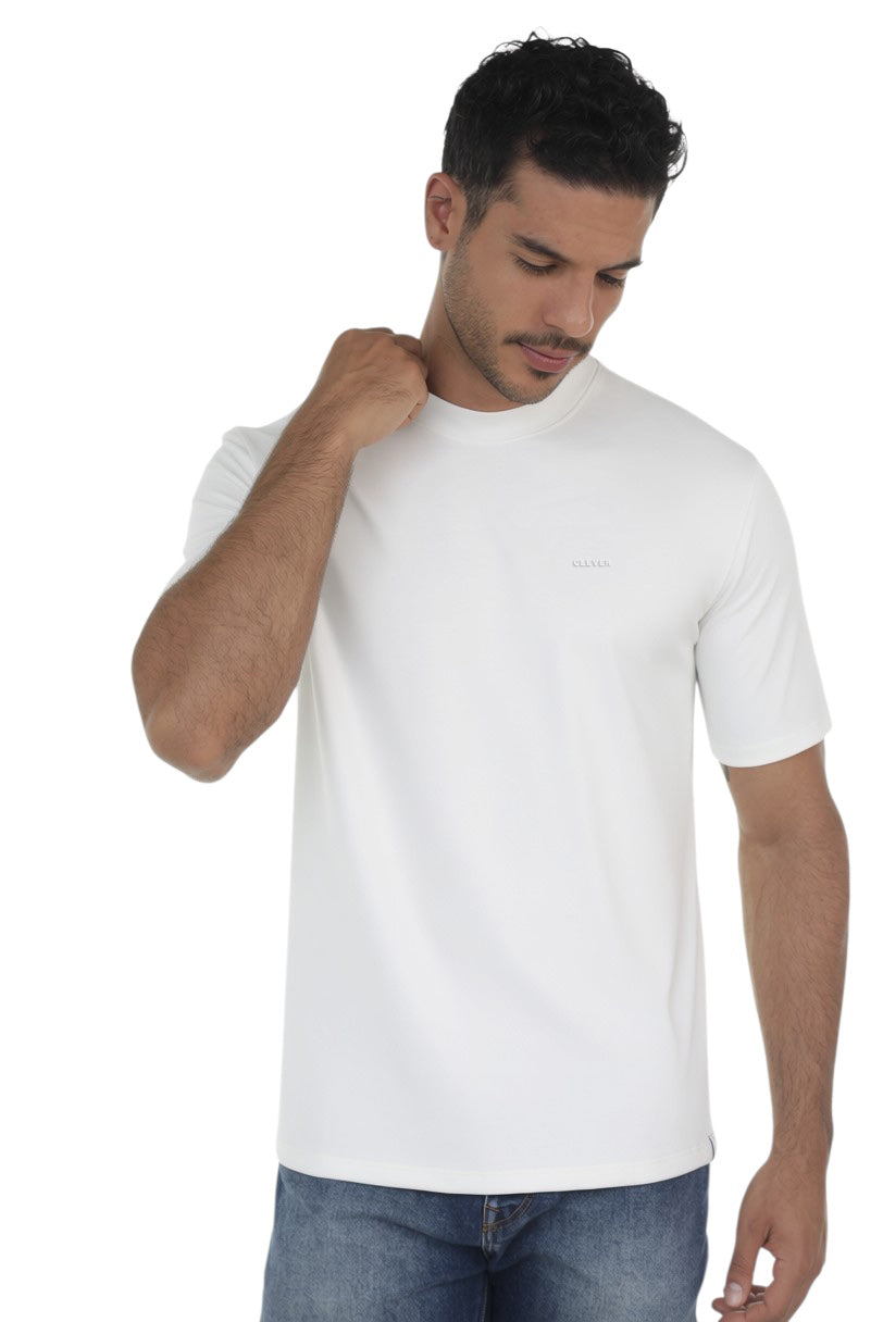 WHITE BASIC OVERSIZED T-SHIRT